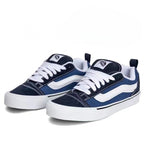 Vans KnuSkool Suede Retro Skate Shoes with Big Logo