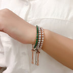 Adjustable Zircon Bracelet
