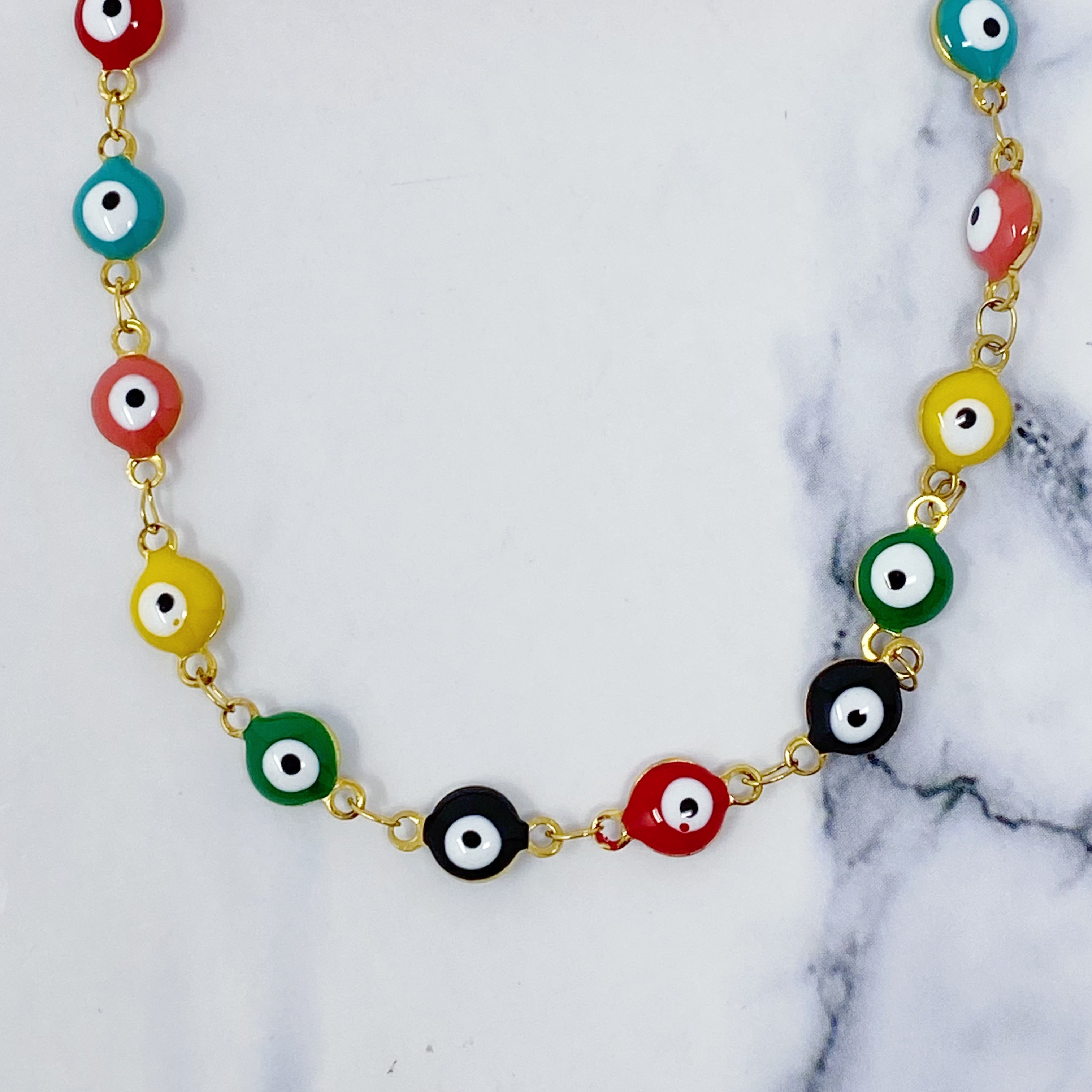 Colorful Eye Anklet
