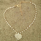Crystal Heart Anklet