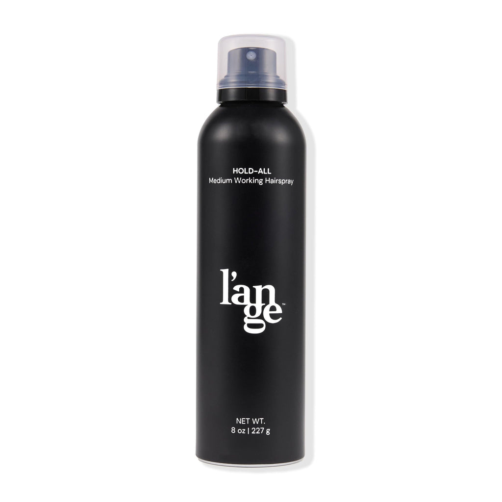 LANGE HAIR Hold-All Medium Working Hairspray | Brushable Hairspray | Touchable Finish & Flexible Hold | Hair Sprays For Women | Humidity Resistance & UV Protection | 8 oz