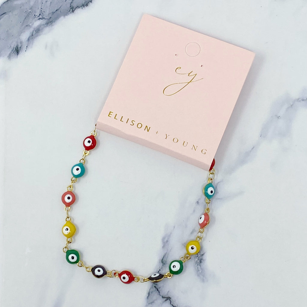 Colorful Eye Anklet