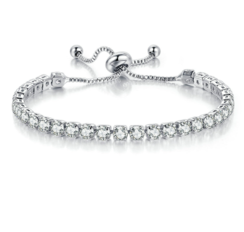 Adjustable Zircon Bracelet