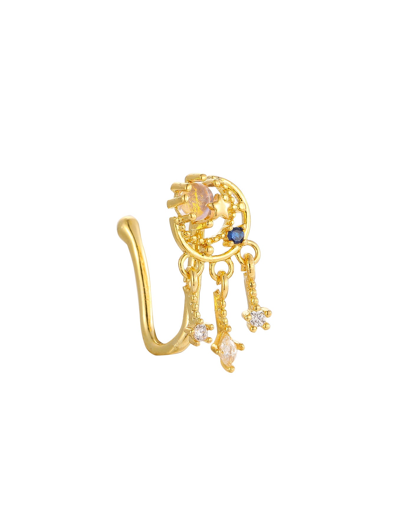Gemstone Nose Stud