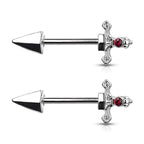 Red Gem Dagger Barbells