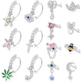 Dangle Nose Ring Set