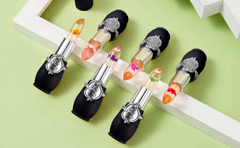 Magic Color-Changing Lip Balm Set | Temperature-Sensitive Gel Lipstick