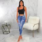 Women's Stretch Denim Skinny Jeans