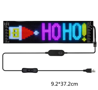 Programmable Car LED Sign | Full-Color Ultra-Thin Display
