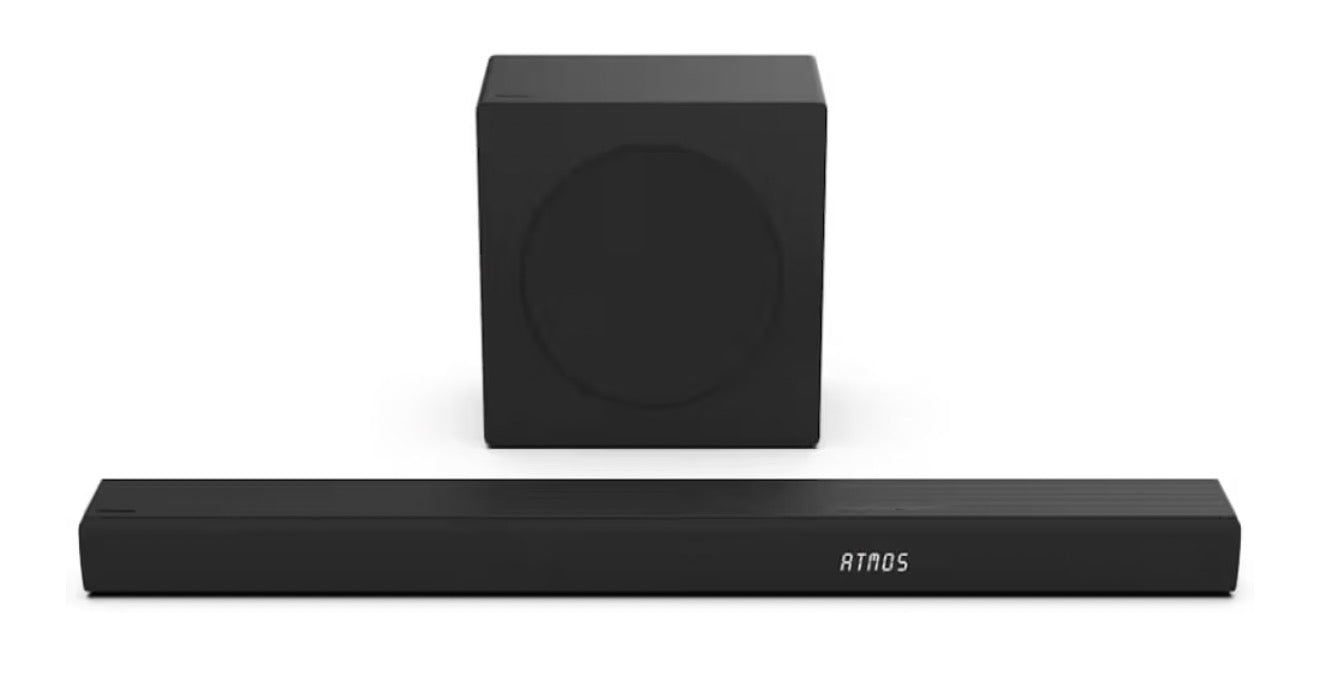 Dolby Atmos Soundbar with Wireless Subwoofer - Immersive Home Theater Sound