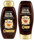 Garnier Whole Blends Haircare - Ginger Recovery - Strengthening Shampoo & Conditioner Set - Net Wt. 12.5 FL OZ (370 mL) Per Bottle - One Set