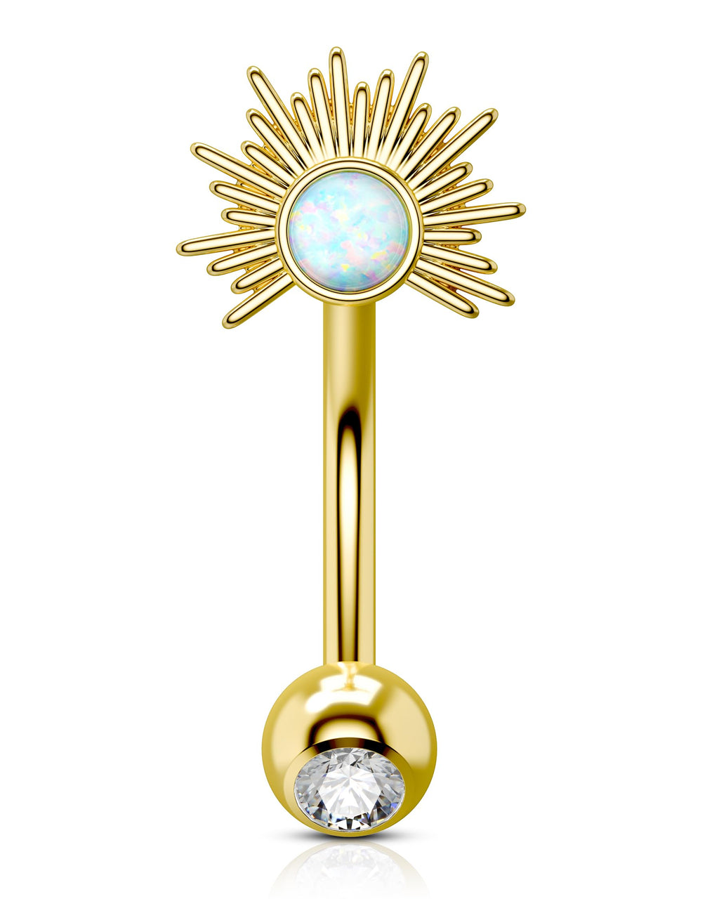 Gold Opal Sun Rook