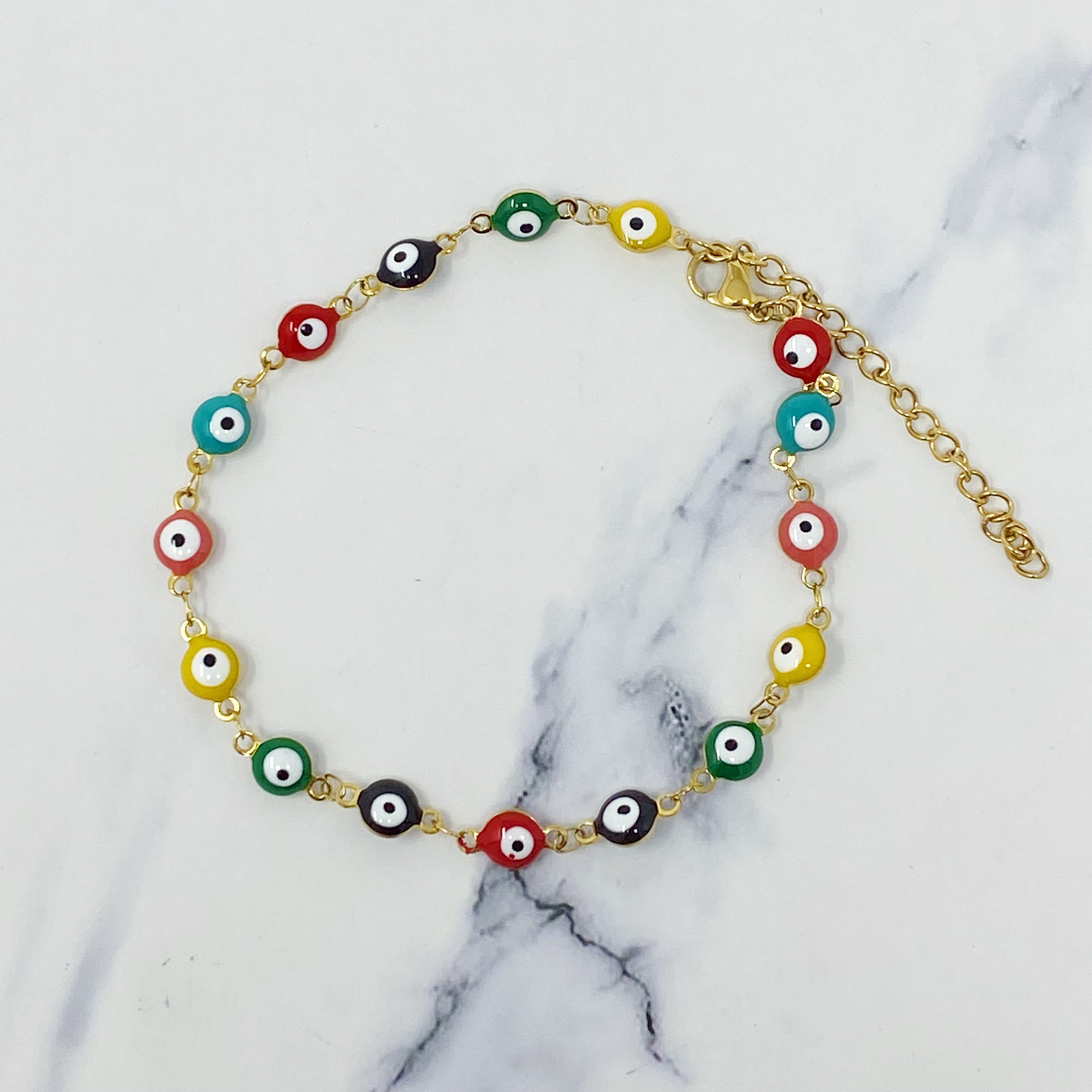 Colorful Eye Anklet