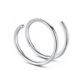 Spiral Double Nose Stud