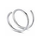 Spiral Double Nose Stud