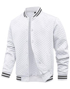 Wizoat Mens Varsity Jacket Lightweight Jacket Causal Waffle Letterman Bomber Jackets