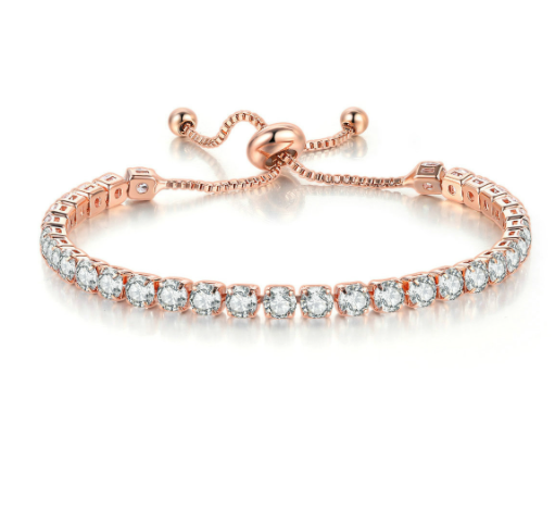 Adjustable Zircon Bracelet