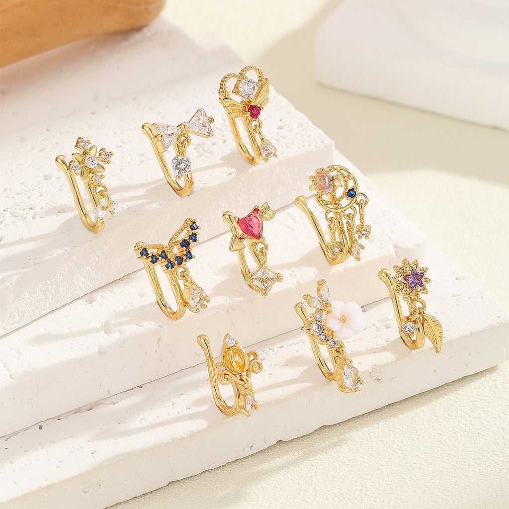 Gemstone Nose Stud