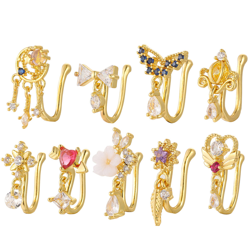Gemstone Nose Stud