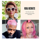oVertone Cotton Candy Pink Color Depositing Treatment Mask - No Bleach, No Damage